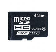 Dane Elec Micro SDHC 4 Go Class 4