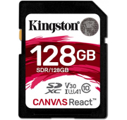 Kingston SD Canvas React SDR 128 Go