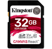Kingston SD Canvas React SDR 32 Go