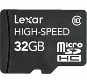 Lexar Micro SDHC 32 Go Class 10