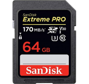 Sandisk Extreme Pro 64 Go SDXC UHS-I 170 Mo/s